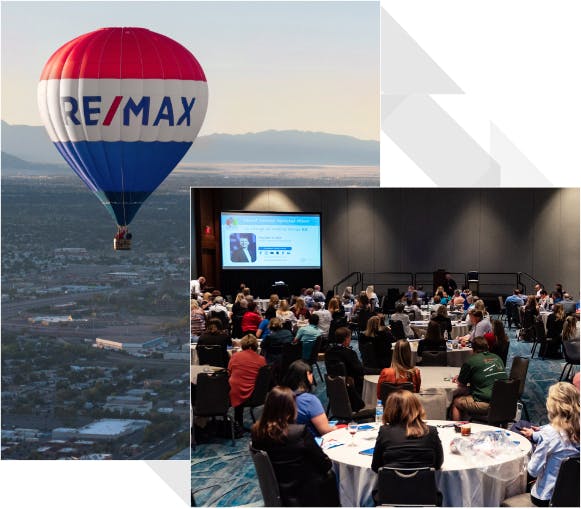 Re/Max vzdušný balón a konference